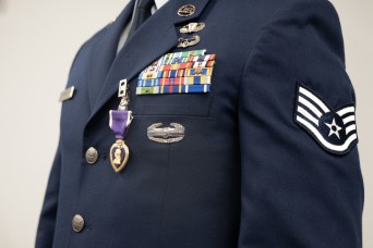 Team McChord Airman awarded Purple Heart