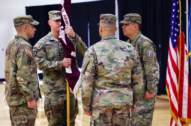 Ireland Army Health Clinic celebrates change of responsibility from Cruz to Webster