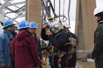 USACE’s underwater response to the Francis Scott Key Bridge collapse