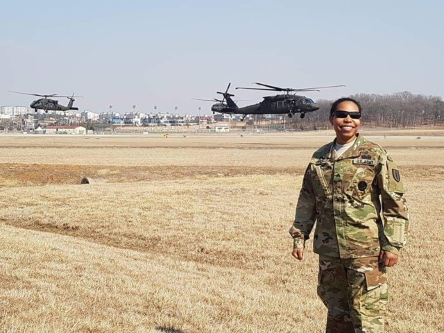 Soldier prepares to strike out competition