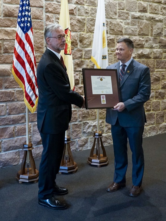 Award ceremony - Gunther Brinkmann, former Senior Director at the German Federal Forestry Agency