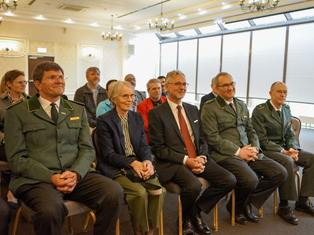 Award ceremony - Gunther Brinkmann, former Senior Director at the German Federal Forestry Agency