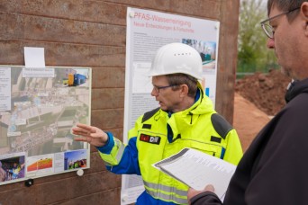 Innovative PFAS remediation kicked-off at USAG Ansbach airfield