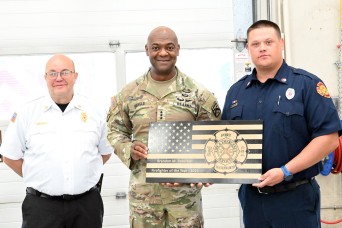 Fort Leavenworth firefighters get 3-star level recognition
