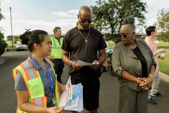 Helemano Military Reservation Engages Community in Walking Town Hall