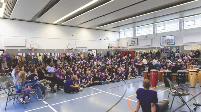 Baumholder’s Smith Elementary School celebrates Month of the Military Child with guest speaker Julia Furman