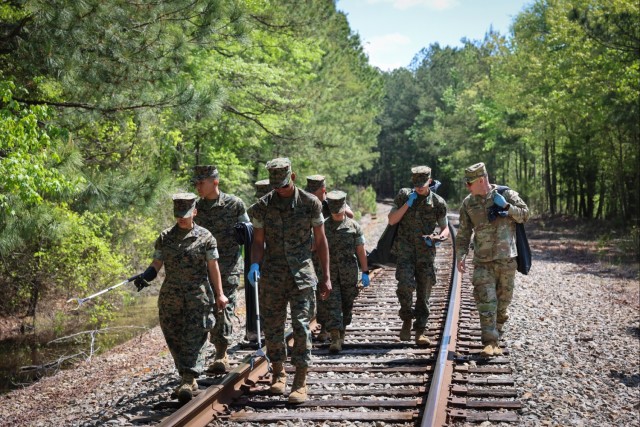 Fort Gregg-Adams EMD hosts Earth Day Cleanup