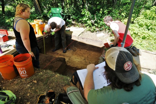 Fort McCoy ArtiFACT: Visiting archeologists establish Stillwell Crossing Mock Cultural Site