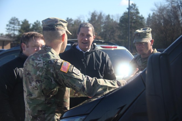 Community leader visits Fort McCoy, learns more about post mission