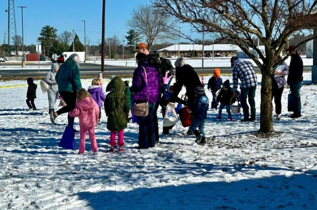 Fort McCoy children, families enjoy Easter fun with Easter Eggstravaganza 2024