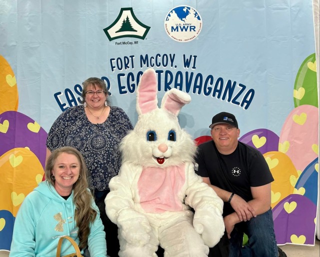 Fort McCoy children, families enjoy Easter fun with Easter Eggstravaganza 2024