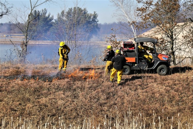 Fort McCoy personnel continue natural resources management through prescribed burns