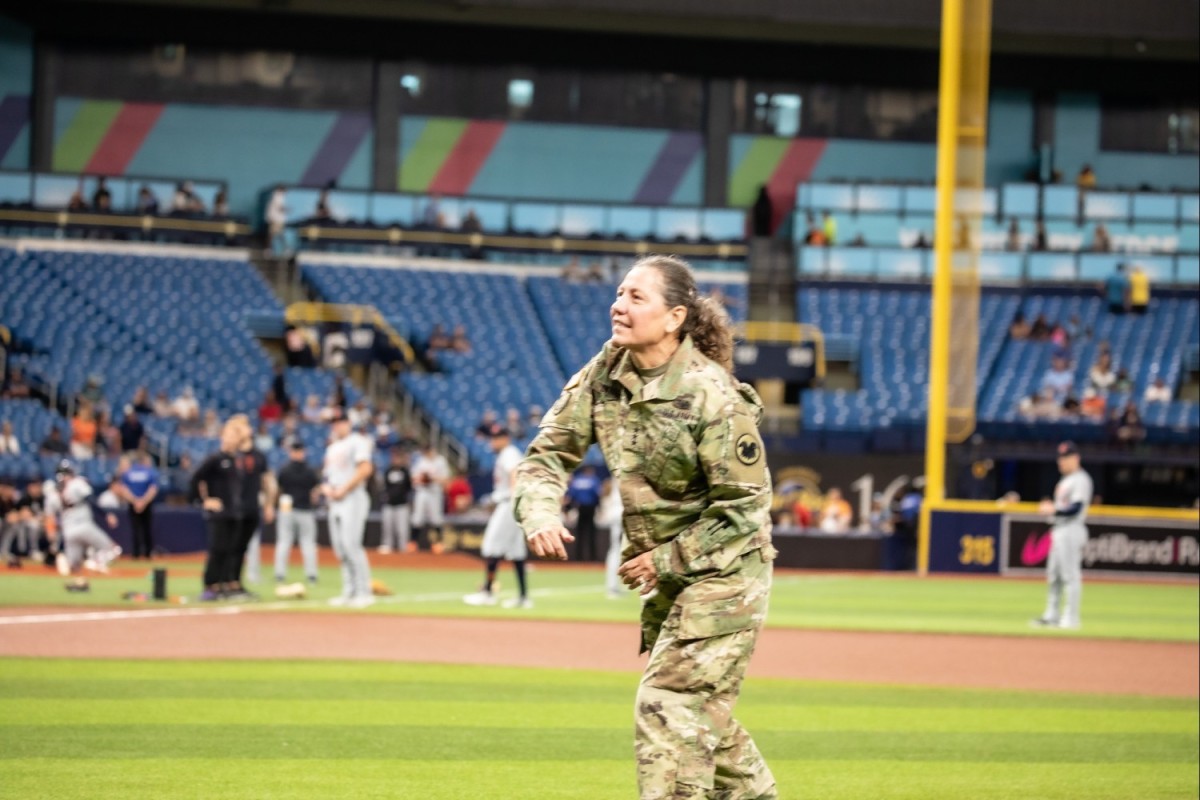 CAR tosses first pitch, awards $240K Minuteman Scholarship for Army ...