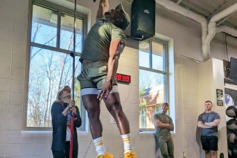 Fort Drum FMWR Combine Challenge showcases Soldiers’ athleticism