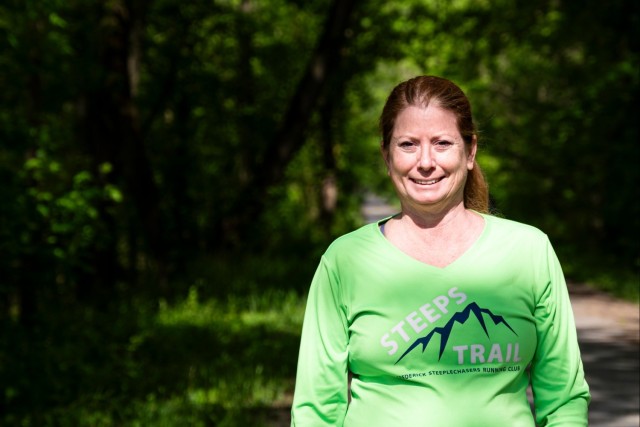 From running the office to running the trails, USAMMDA contractor finds joy in volunteering