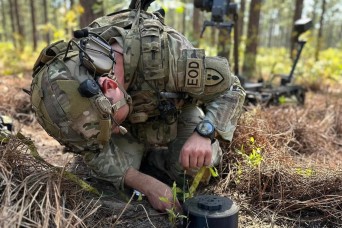 Fort Drum, New York-based team wins Army Explosive Ordnance Disposal Competition