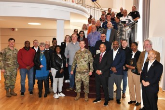 USAG Rheinland-Pfalz honors dedicated employees at quarterly recognition ceremony