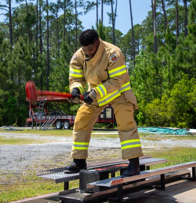 3rd Infantry Division firefighters compete in Readiness Challenge X