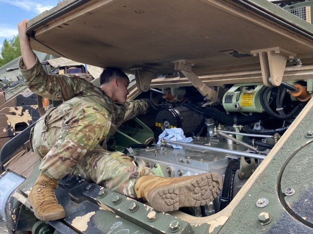 405th AFSB completes issue of APS-2 set to National Guard cavalry unit at DEFENDER 24