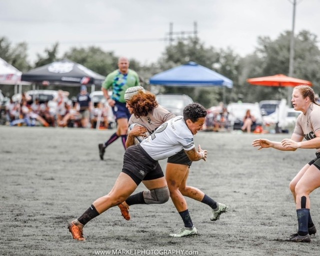 1st Armored Division officer selected for the 2024 Armed Forces Women’s Rugby Trial Camp