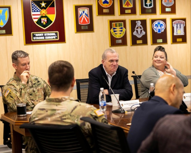 Deputy Assistant Secretary of Defense McAndrew visits Baumholder Military Community