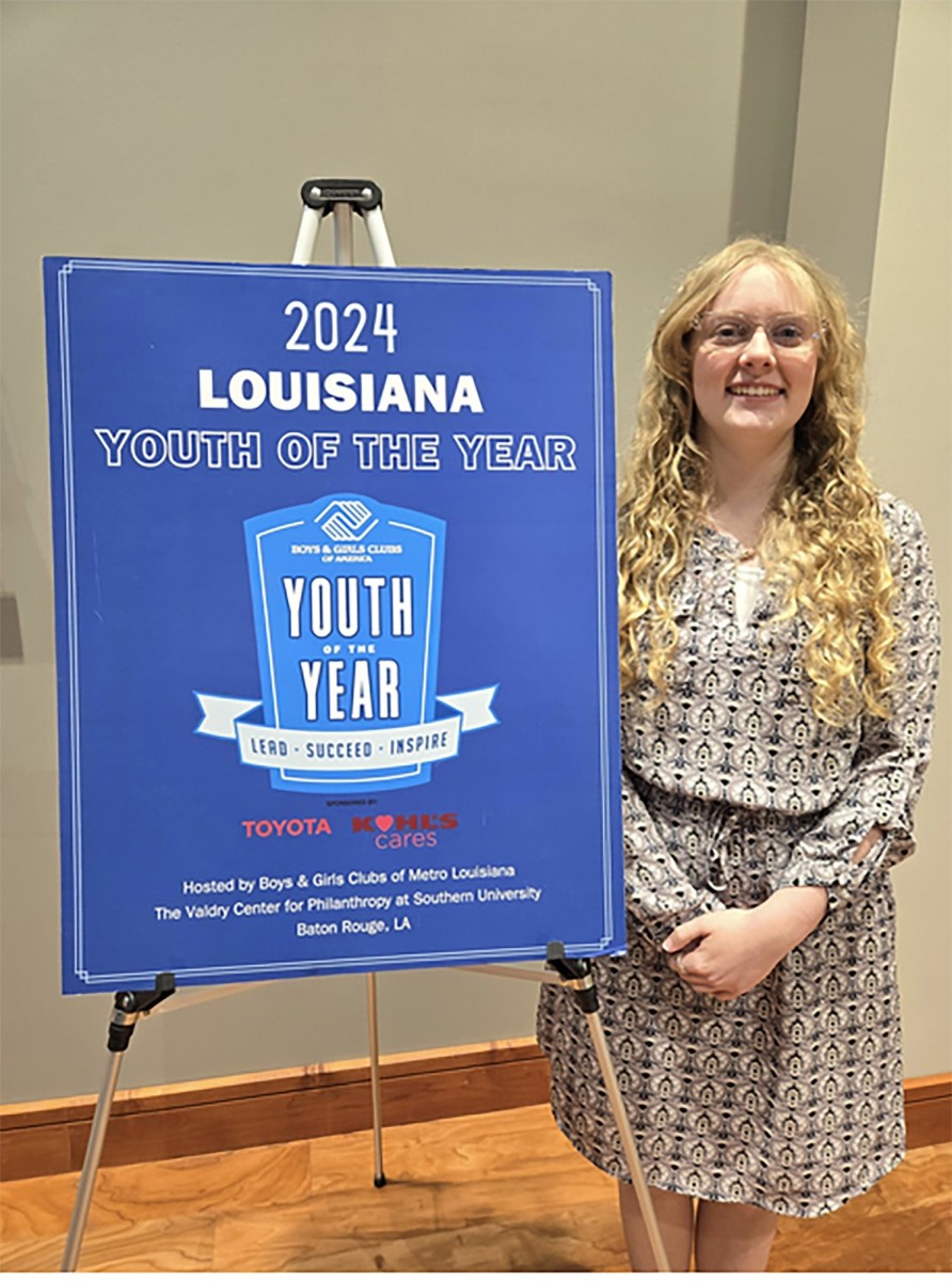 Fort Johnson youth wins Boys, Girls Club Louisiana Military Youth of ...