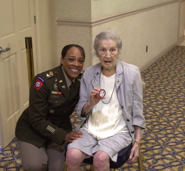 WWII nurse honored guest at Twilight Tattoo matinee