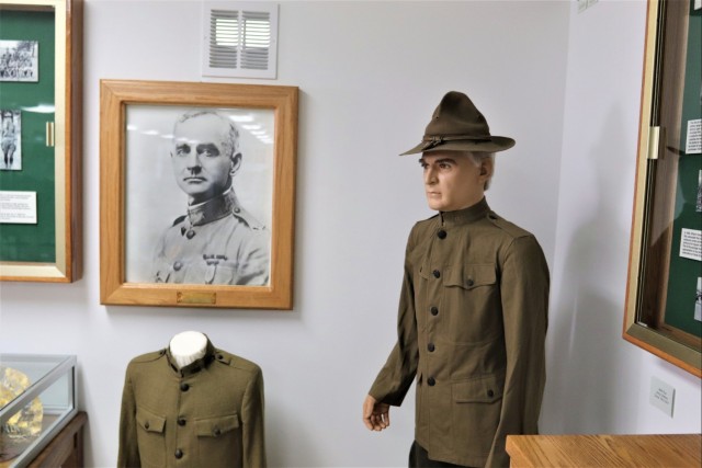 Artifacts at the Fort McCoy History Center
