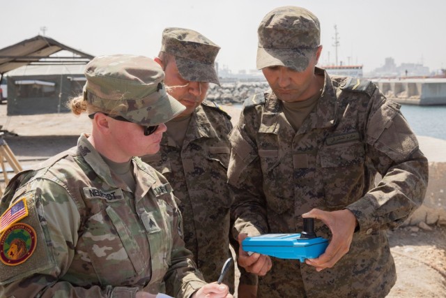 651st Quartermaster Company conducts water purification at African Lion 2024