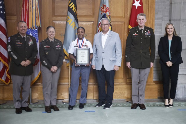 The Department of Physical Education (DPE) hosted the 18th annual Coach Mike Krzyzewski Teaching Character Through Sport Award May 9 at the Thayer Awards Room. The award recognizes West Point cadet-athletes, coaches, officers in charge (OIC) and...