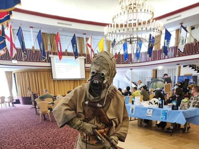 MAY the FOURTH be WITH YOU! USAG Rheinland- Pfalz’s Star Wars celebration draws over 450 fans for &#39;May the 4th Strongcon&#39; event