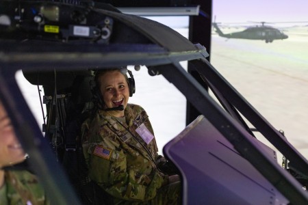 The DEVCOM Aviation& Missile Apex laboratory welcomed seventeen Soldiers from across the U.S. Army for a unique opportunity to test launched effects prototypes in development at the lab.