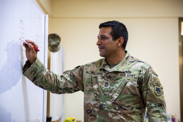 A world of service: Master Sgt. Williams&#39; 20-year Army journey