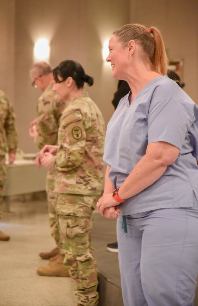 &#34;Blessing of the Hands&#34; Ceremony Honors Nurses at Womack Army Medical Center