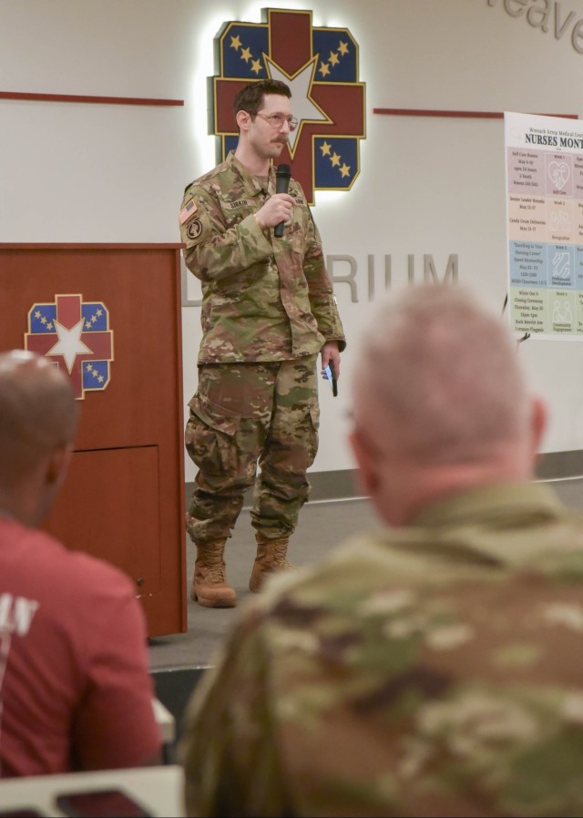 &#34;Blessing of the Hands&#34; Ceremony Honors Nurses at Womack Army Medical Center