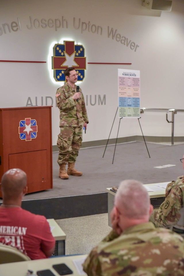 &#34;Blessing of the Hands&#34; Ceremony Honors Nurses at Womack Army Medical Center
