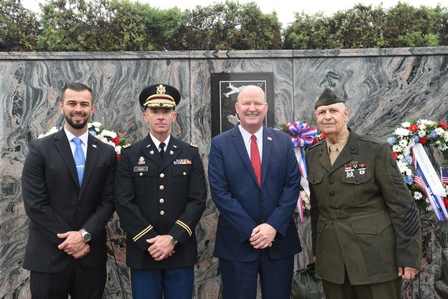Army Reserve officer and local residents honor fallen heroes at Memorial Day service