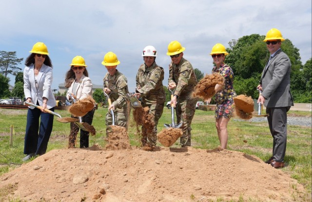 Fort Meade Officials Break Ground on Cooper Avenue Road-Widening Project