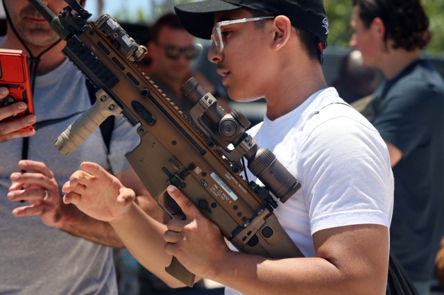 Thousands at Miami air and sea show experience Army village during Memorial Day events