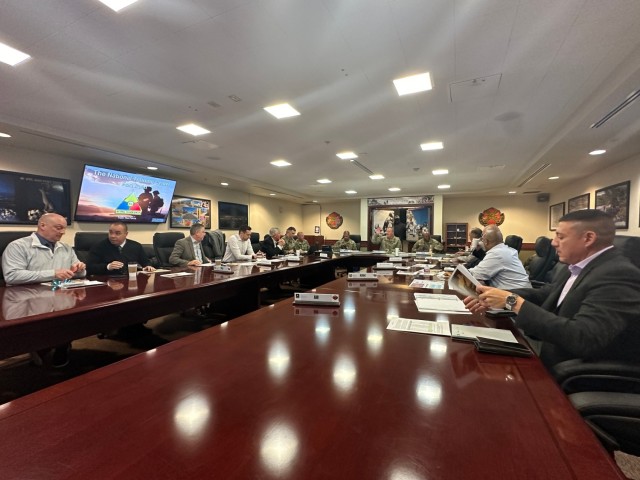 Governor’s Military Council Visits Fort Irwin