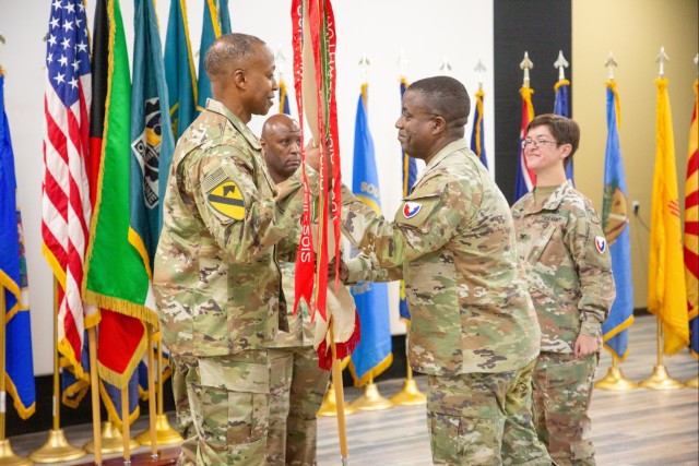 401st AFSB Change of Command Ceremony