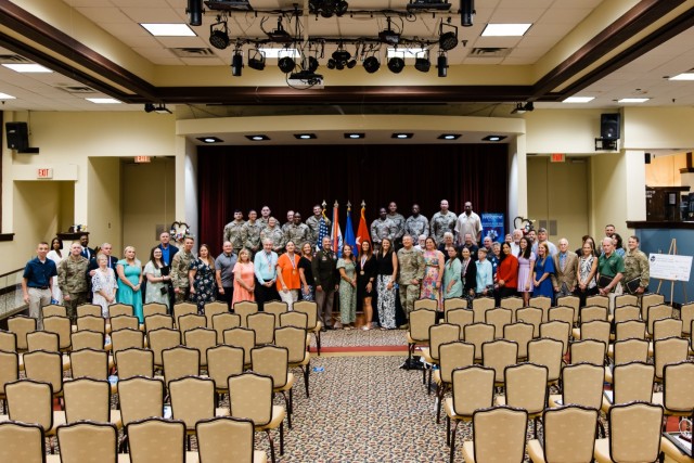 Fort Novosel honors its top volunteers during the 2023 Volunteer of the Year Recognition Ceremony May 31 in The Landing.
