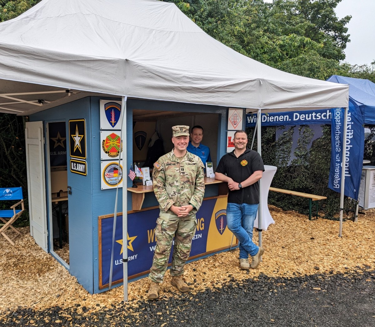 U.S. Army Garrison Wiesbaden hosts local national hiring booth at ...