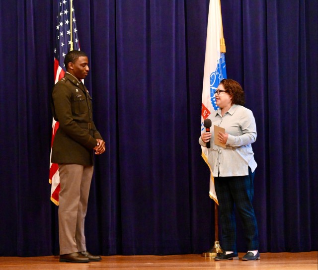 Presidio of Monterey employee commissions in Army National Guard