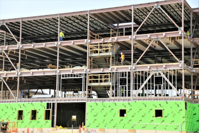 May 2024 barracks construction operations at Fort McCoy