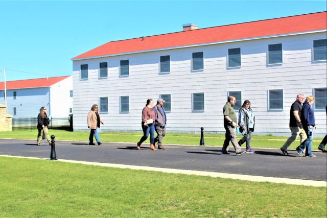 Fort McCoy community members visit Fort McCoy&#39;s historic Commemorative Area