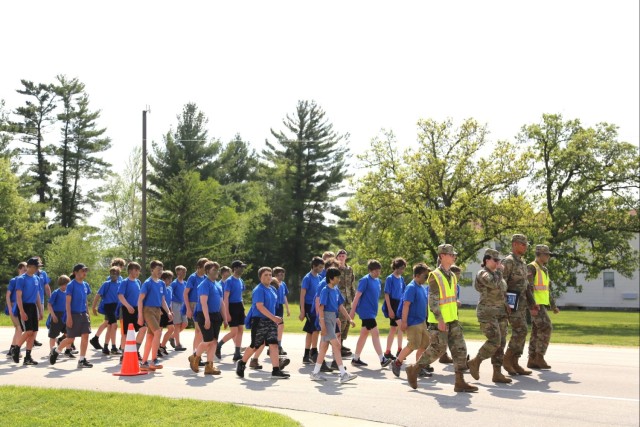 Scouts participate in Army Cadets Xperience 2024 at Fort McCoy