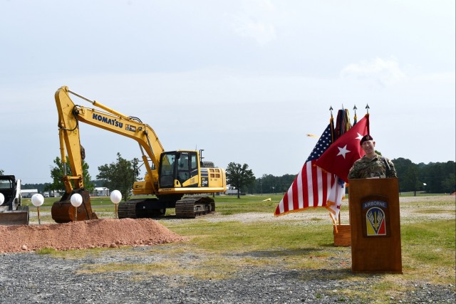 Breaking ground at Fort Johnson’s future Joint Operations Center