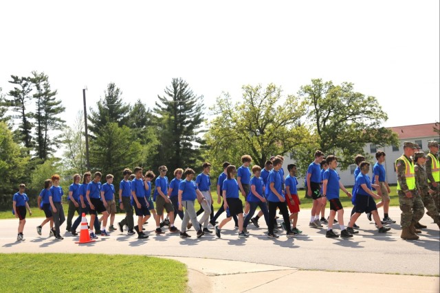Scouts participate in Army Cadets Xperience 2024 at Fort McCoy