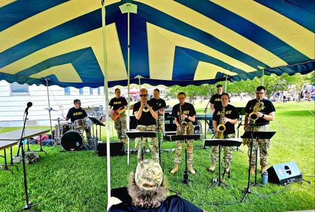 Army Reserve’s 204th Army Band performs during 2024 Fort McCoy Armed Forces Day Open House
